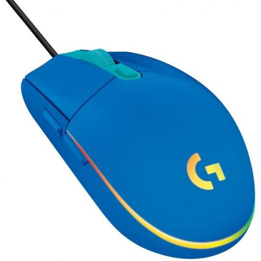 Logitech - G203 LIGHTSYNC Gaming Mouse - BLUE