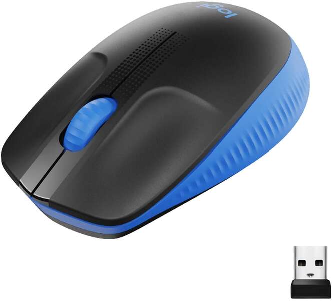 Logitech - M190 ratón Ambidextro Oficina RF inalámbrico Óptico 1000 DPI