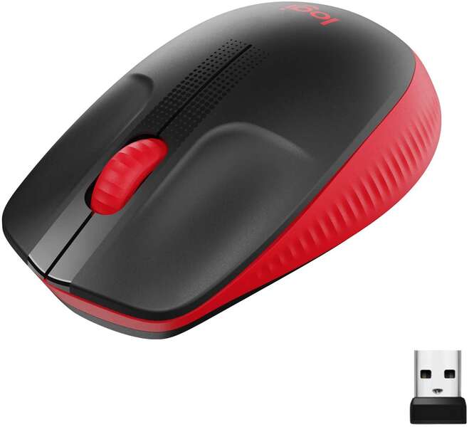 Logitech - M190 ratón Ambidextro Oficina RF inalámbrico Óptico 1000 DPI