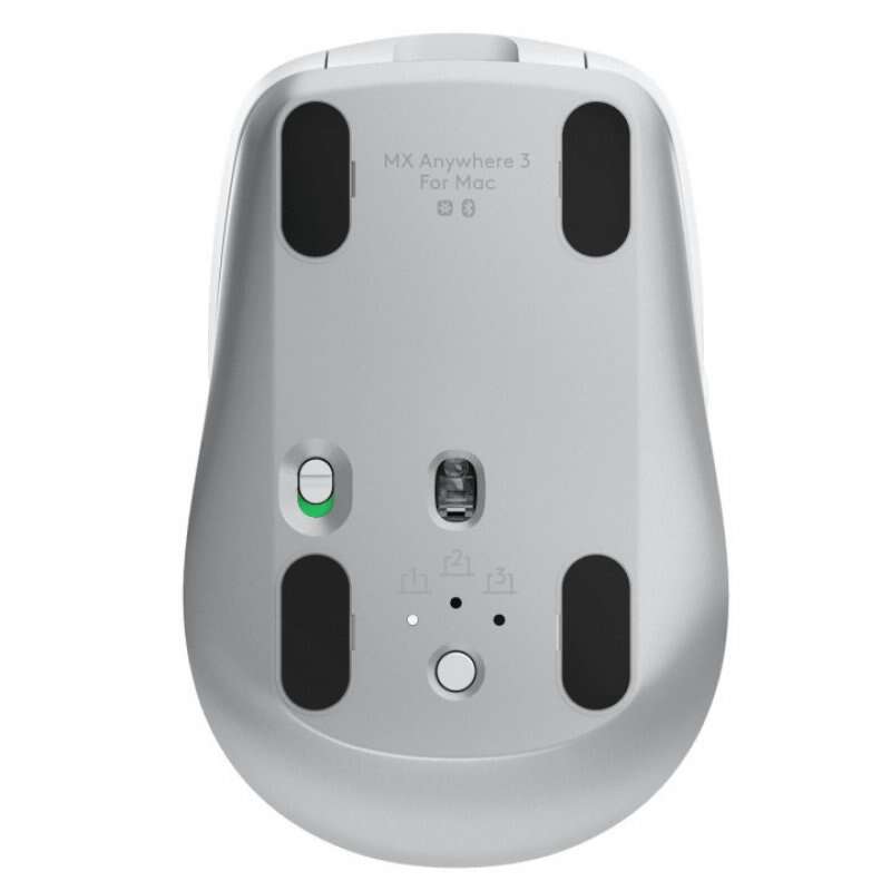 Logitech - MX Anywhere 3 f/ Mac ratón Oficina mano derecha Bluetooth Laser 4000 DPI