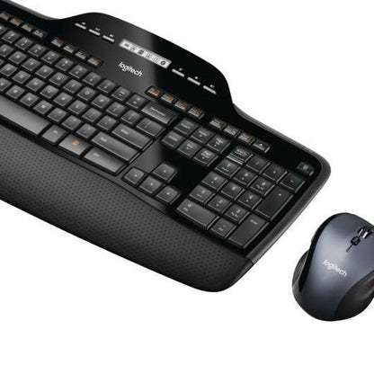 Logitech MK710 Pack Inalambrico USB Teclado + Raton 3 Botones - Uso Diestro - Color Negro 1 pieza(s)