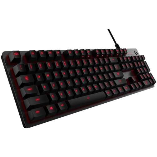 Logitech G413 Teclado Mecanico Gaming USB - Retroiluminacion en Rojo - Teclas de Acceso Directo - Cable de 1.80m - Color Negro 1 pieza(s)