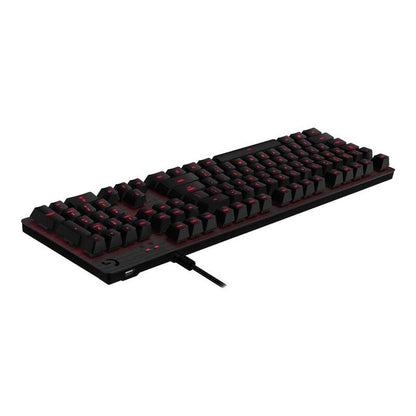 Logitech G413 Teclado Mecanico Gaming USB - Retroiluminacion en Rojo - Teclas de Acceso Directo - Cable de 1.80m - Color Negro 1 pieza(s)