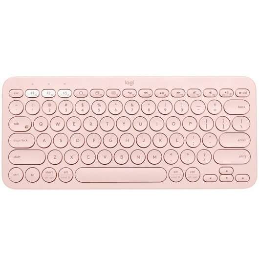 Logitech - K380 Multi-Device teclado Universal Bluetooth QWERTY Español Rosa