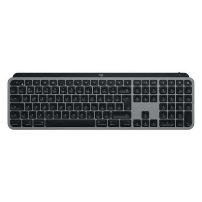 Logitech - MX Keys f/ Mac teclado Oficina RF Wireless + Bluetooth QWERTY Español Gris