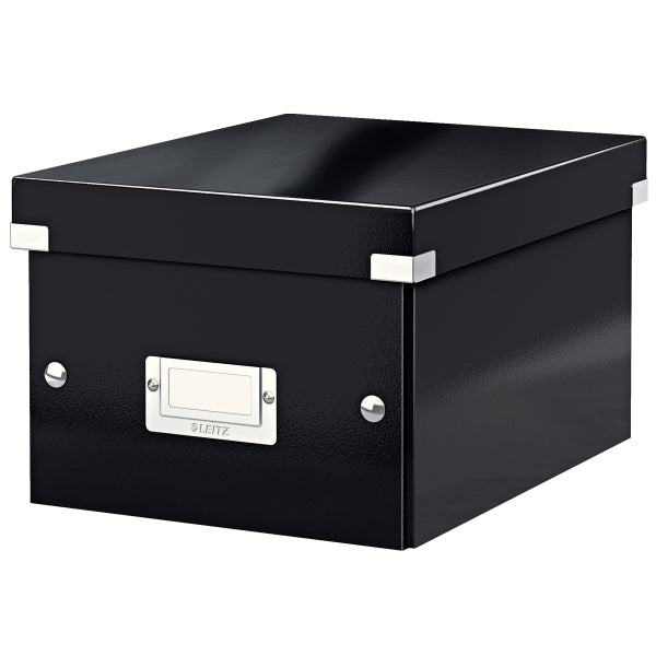 Leitz - Storage Box Click & Store Small archivador organizador Cartón duro Negro