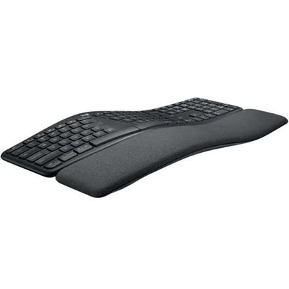 Logitech - Ergo K860 teclado Oficina RF Wireless + Bluetooth Español Grafito