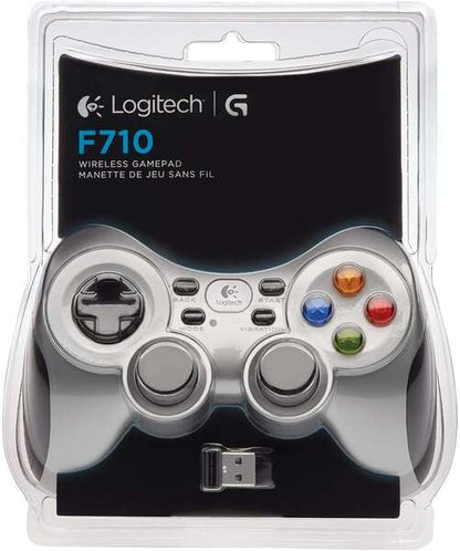 Logitech G - F710 Negro  Plata RF Gamepad Analógico/Digital PC