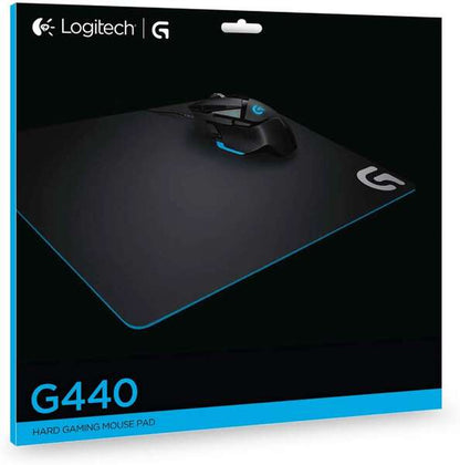 Logitech G440 Alfombrilla Rigida Gaming - Base de Goma - 34x28x0.3cm - Color Negro 1 pieza(s)