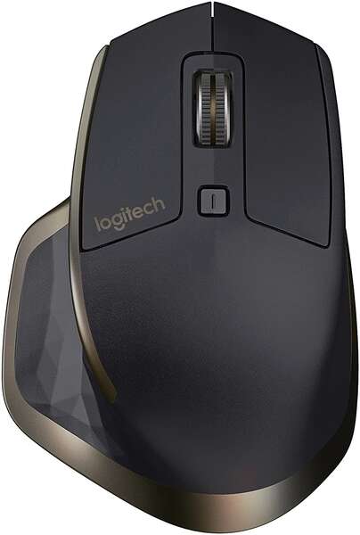 Logitech MX Master Raton Inalambrico USB 1600dpi - Recargable - 5 Botones - Rueda de Pulgar - Uso Diestro - Color Negro 1 pieza(s)