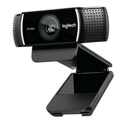 Logitech - C922 Pro Stream cámara web 1920 x 1080 Pixeles USB Negro