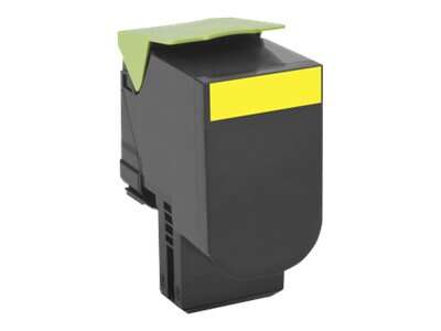 Lexmark CX410/CX510 Amarillo Cartucho de Toner Original - 80C2HY0/80C2HYE/802HY Tintasmurcia.com