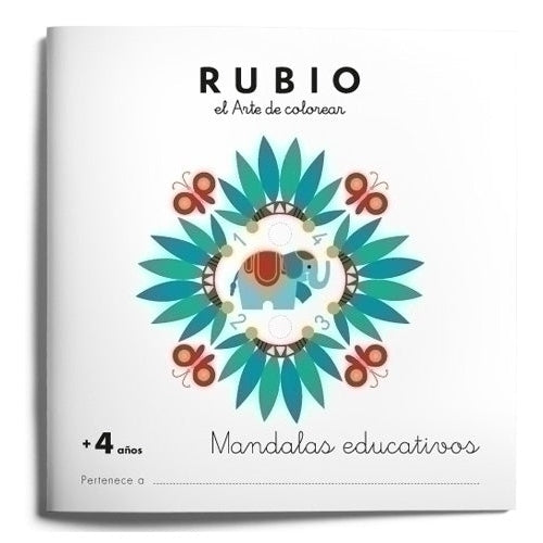 Miquelrius - CUADERNO RUBIO A4 MANDALA EDUCATIVO +4