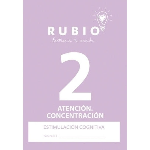 Miquelrius - CUADERNO RUBIO A4 ESTIM.COGN.ATENCION 2 - Pack de 5 unidades