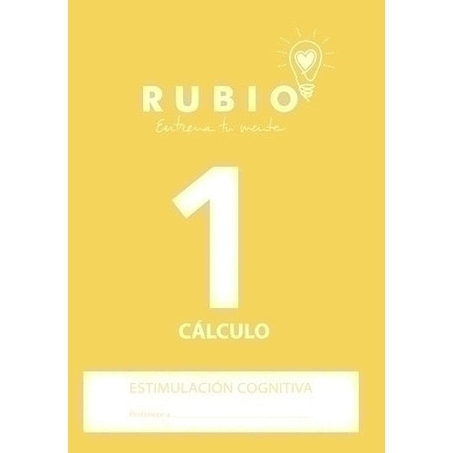 Miquelrius - CUADERNO RUBIO A4 ESTIM.COGN.CALCULO 1 - Pack de 5 unidades