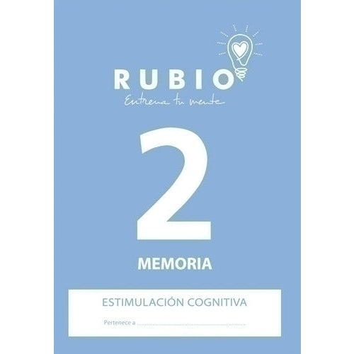 Miquelrius - CUADERNO RUBIO A4 ESTIM.COGN.MEMORIA 2 - Pack de 5 unidades