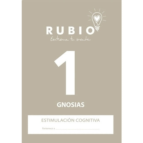 Miquelrius - CUADERNO RUBIO A4 ESTIM.COGN.GNOSIAS 1 - Pack de 5 unidades