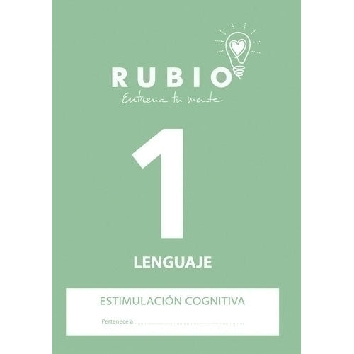 Miquelrius - CUADERNO RUBIO A4 ESTIM.COGN.LENGUAJE 1 - Pack de 5 unidades