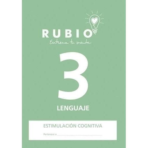 Miquelrius - CUADERNO RUBIO A4 ESTIM.COGN.LENGUAJE 3 - Pack de 5 unidades