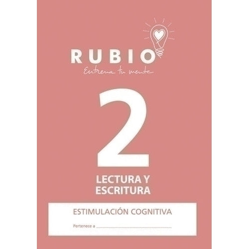 Miquelrius - CUADERNO RUBIO A4 ESTIM.COGN.LECTURA 2 - Pack de 5 unidades