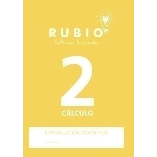 Miquelrius - CUADERNO RUBIO A4 ESTIM.COGN.CALCULO 2 - Pack de 5 unidades