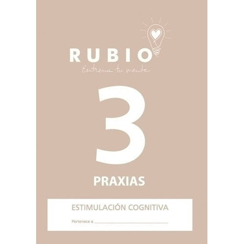 Miquelrius - CUADERNO RUBIO A4 ESTIM.COGN.PRAXIAS 3 - Pack de 5 unidades