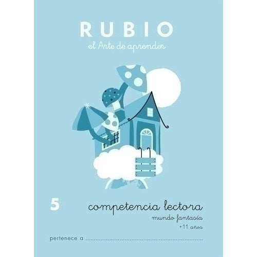 Miquelrius - CUADERNO RUBIO A5 COMPETENCIA LECTORA 5 - Pack de 5 unidades