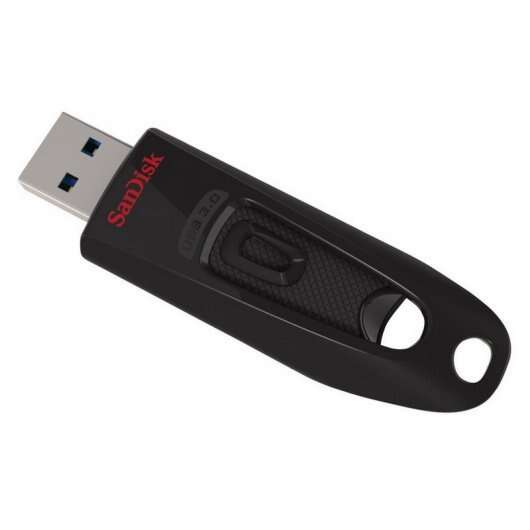 SanDisk - Ultra unidad flash USB 64 GB USB tipo A 3.2 Gen 1 (3.1 Gen 1) Negro