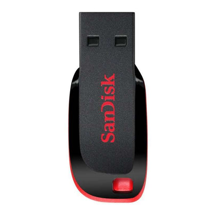 SanDisk - Cruzer Blade unidad flash USB 32 GB USB tipo A 2.0 Negro  Rojo