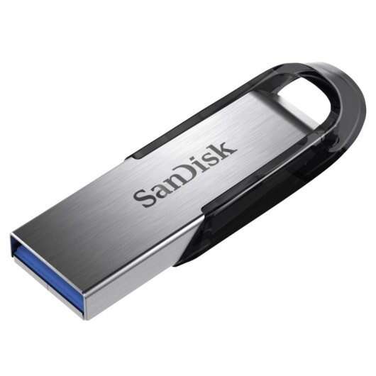 SanDisk - Ultra Flair unidad flash USB 256 GB USB tipo A 3.2 Gen 1 (3.1 Gen 1) Negro  Plata