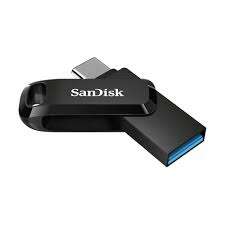 SanDisk - Ultra Dual Drive Go unidad flash USB 32 GB USB Type-A / USB Type-C 3.2 Gen 1 (3.1 Gen 1) Negro