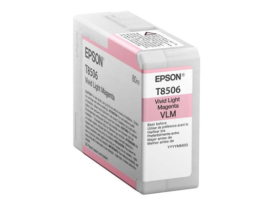 Epson T8506 Magenta Light Cartucho de Tinta Original - C13T850600 Tintasmurcia.com