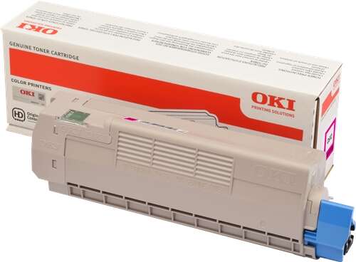 OKI C612 Magenta Cartucho de Toner Original - 46507506 Tintasmurcia.com