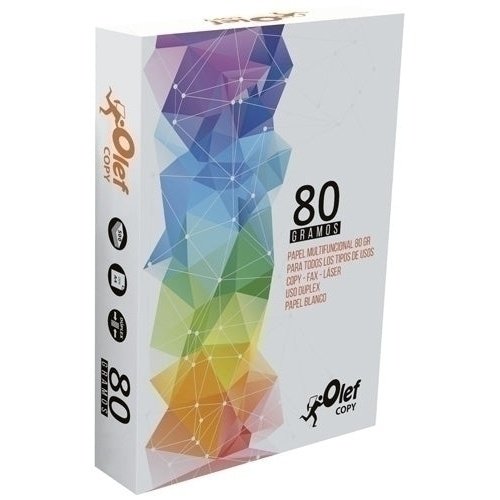 OLEF - PAPEL A4 OLEF  80g 500h COPY - Pack de 5 unidades