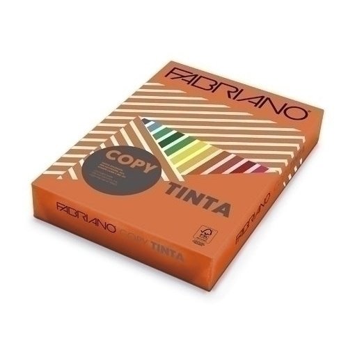 Fabriano - PAPEL COLOR A4 CT. 80g 500h NARANJA