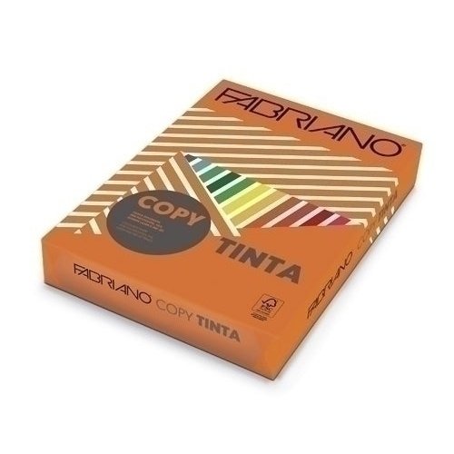 Fabriano - PAPEL COLOR A4 CT. 80g 500h NARANJA