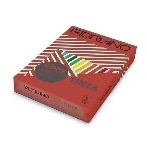 Fabriano - PAPEL COLOR A4 CT. 80g 500h ROJO