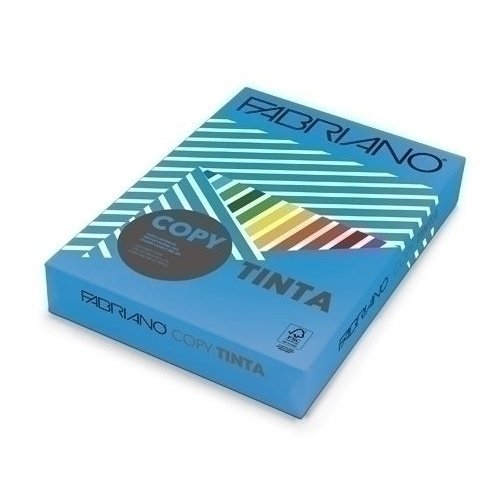 Fabriano - PAPEL COLOR A4 CT. 80g 500h AZUL