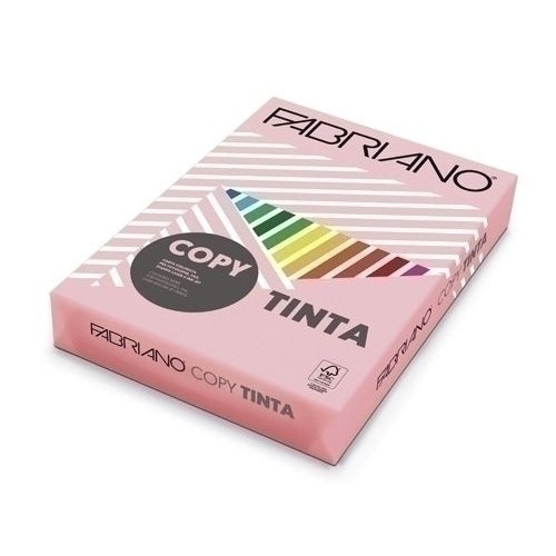 Fabriano - PAPEL COLOR A4 CT. 80g 500h ROSA