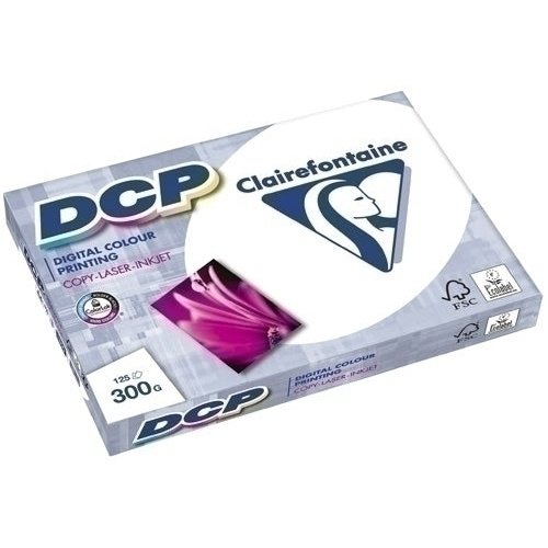 Clairefontaine - DCP papel para impresora de inyección de tinta A3 (297x420 mm) 125 hojas Blanco