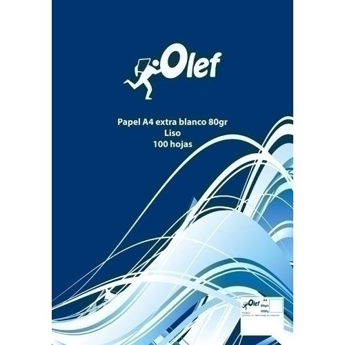 OLEF - PAPEL A4 OLEF  80g 100h LISO