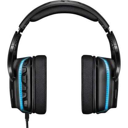 Logitech G635 Auriculares Gaming USB DTS 7.1 LightSync con Microfono - Iluminacion RGB - Microfono Plegable - Diadema Ajustable - Almohadillas Acolchadas - Controles en Auricular - Cable de 2.80m - Color Negro 1 pieza(s)