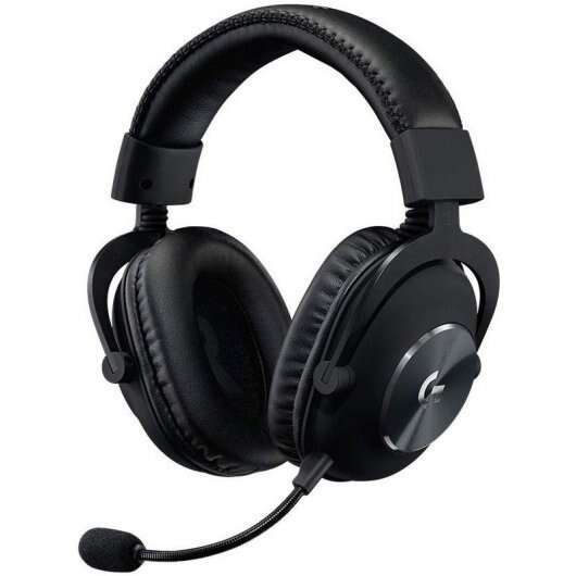 Logitech G Pro Auriculares Gaming con Microfono - Microfono Plegable - Diadema Ajustable - Almohadillas Acolchadas - Altavoces de 50mm - Cable de 2m - Color Negro 1 pieza(s)