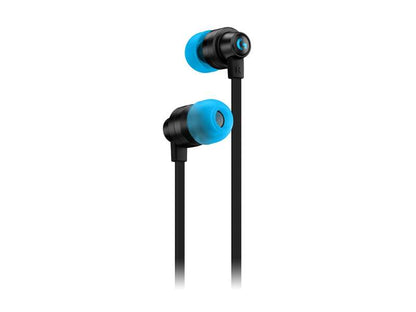 Logitech G333 Auriculares Gaming con Microfono - Adaptador USB-C - Multiplataforma - Altavoces Dinamicos - Jack 3.5mm - Color Negro/Azul 1 pieza(s)