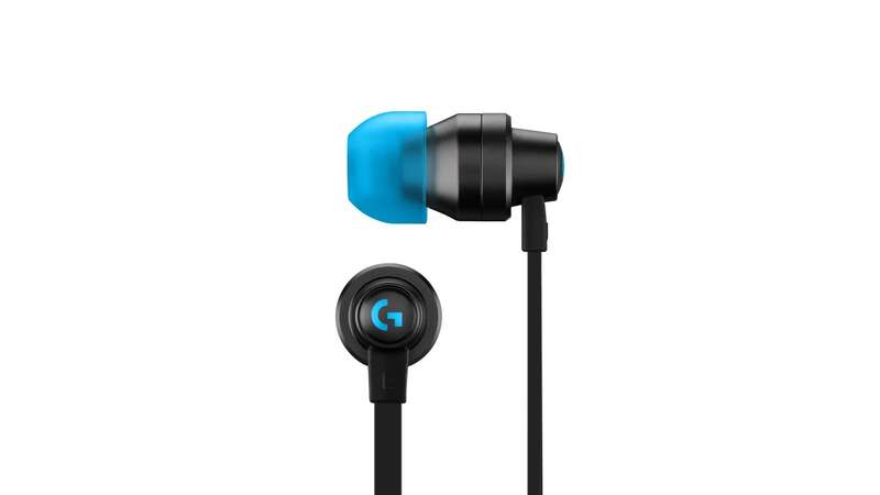 Logitech G333 Auriculares Gaming con Microfono - Adaptador USB-C - Multiplataforma - Altavoces Dinamicos - Jack 3.5mm - Color Negro/Azul 1 pieza(s)