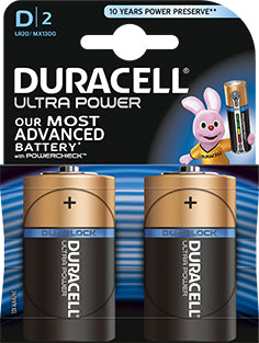 Duracell - Ultra Power D Batería de un solo uso Alcalino