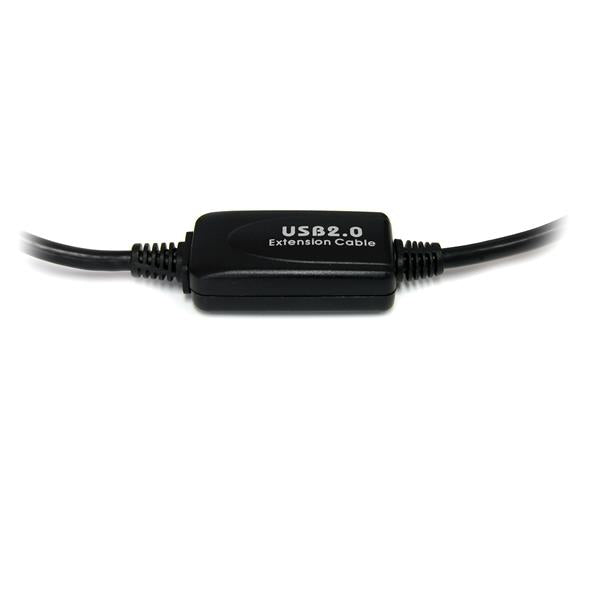 StarTech.com - Cable USB Activo de 10m para Impresora - 1x USB A Macho - 1x USB B Macho - Adaptador Negro