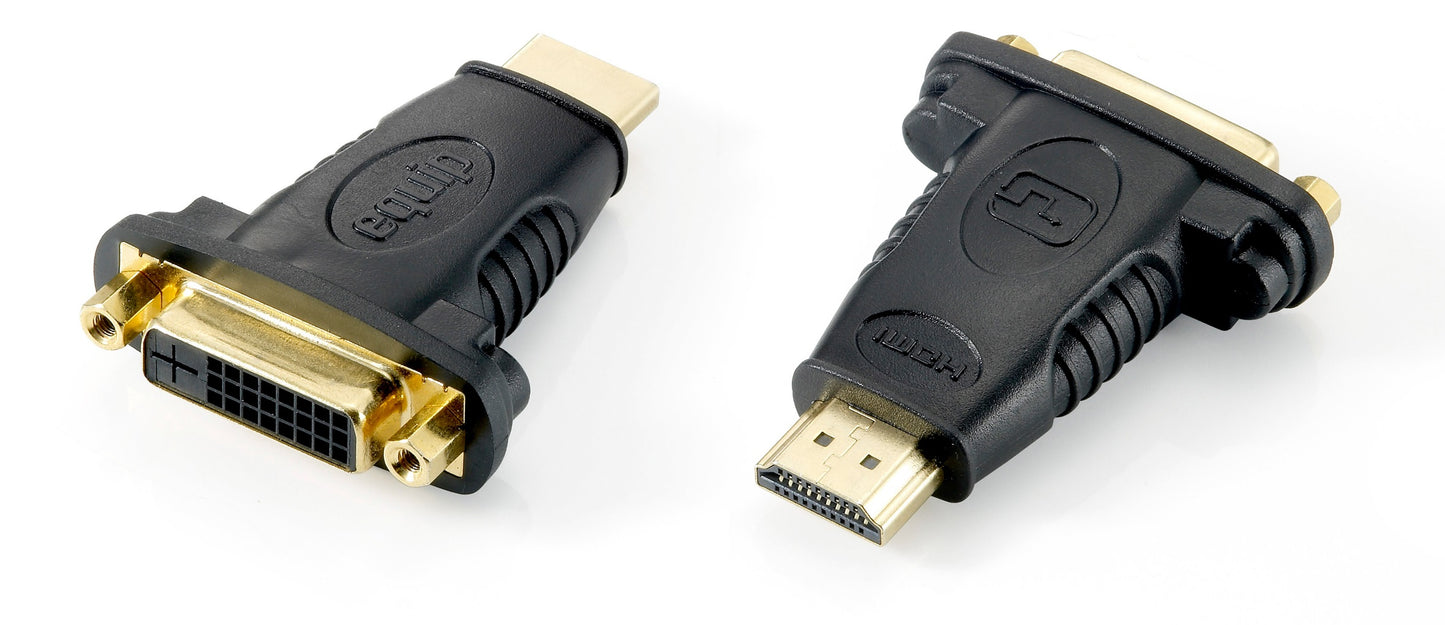 Equip - 118909 cambiador de género para cable DVI (24+1) HDMI A Negro