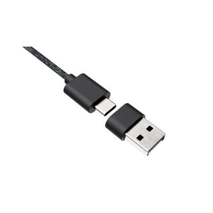 Logitech Zone Wired Adaptador de USB-A a USB-C - Compatible con Logitech Zone Wired - Color Negro 1 pieza(s)