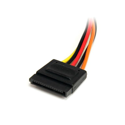 StarTech.com - Cable de 20cm de Extensión de Alimentación Corriente SATA - 15 pines